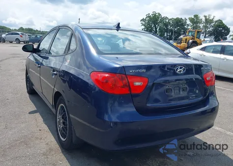 2009 Hyundai Elantra Gls из США, поврежденный, VIN KMHDU46D39U754521
